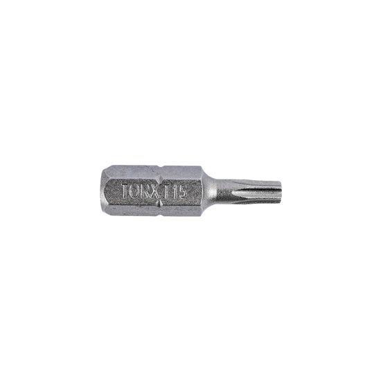 TORK CRAFT Torx Tamper Resistant Insert Bit T15h X 25mm Bulk